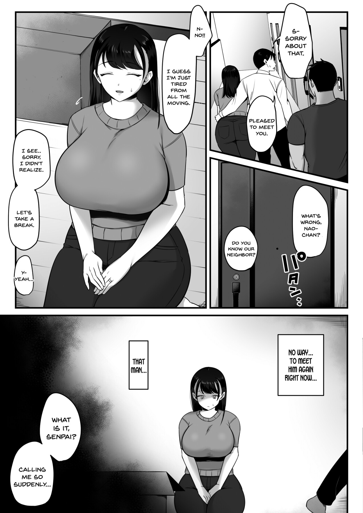 Hentai Manga Comic-Masochistic Neighbor's Onahole Wife - A story of reuniting with a former sex friend and re-educating her with my huge dick-Read-4